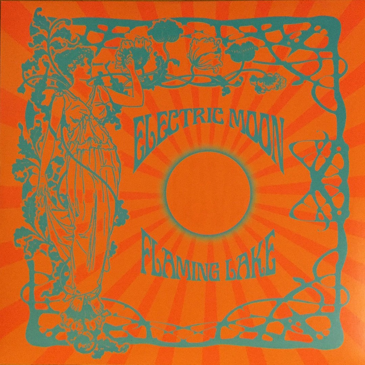 Electric Moon Flaming Lake Album Cover