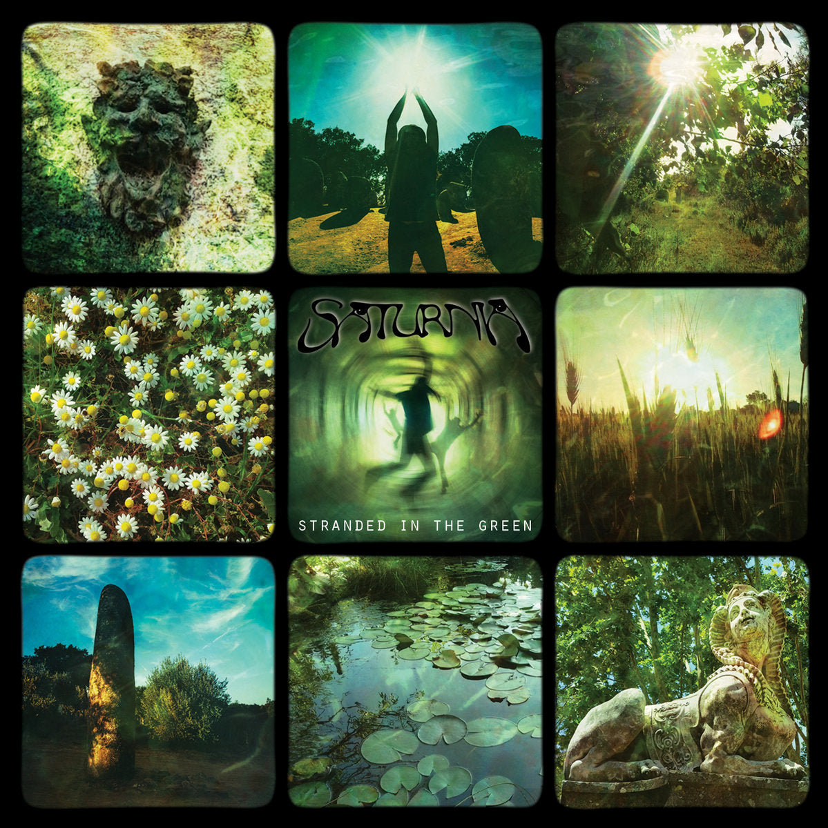 Saturnia Stranded in the Green Album Cover